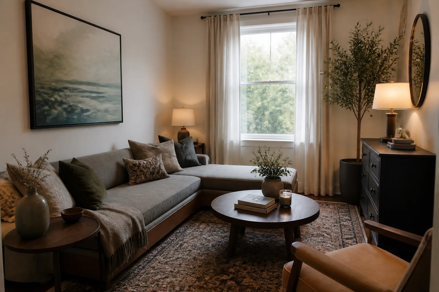 A rental den, designed for it