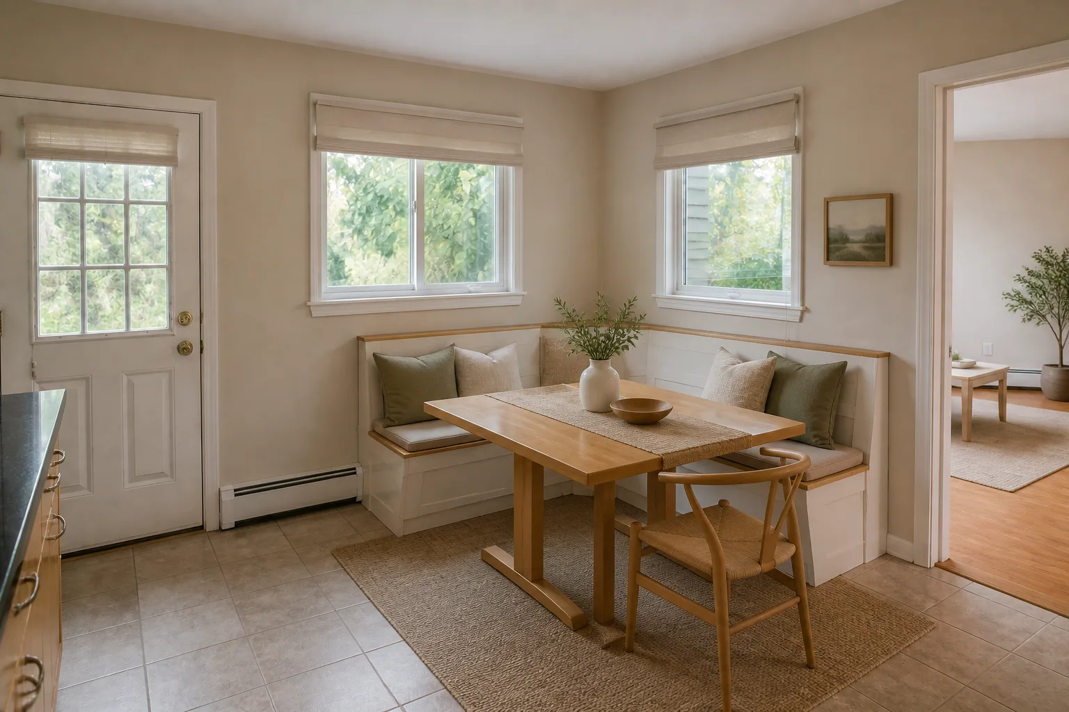 Breakfast Nook — designed