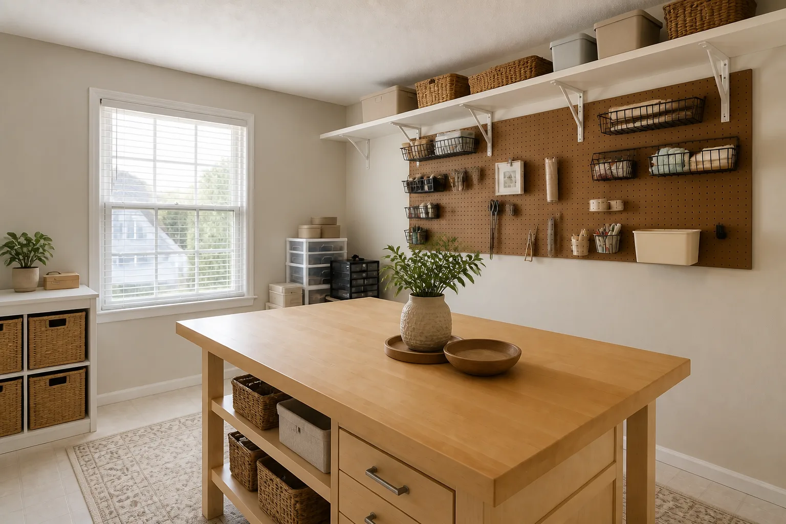 Craft Room — designed