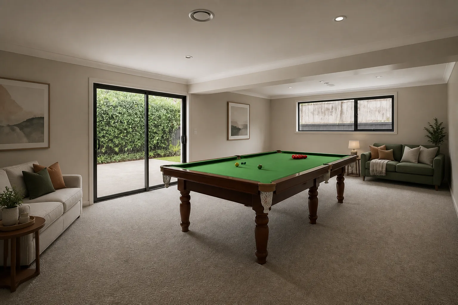 Game Room — designed