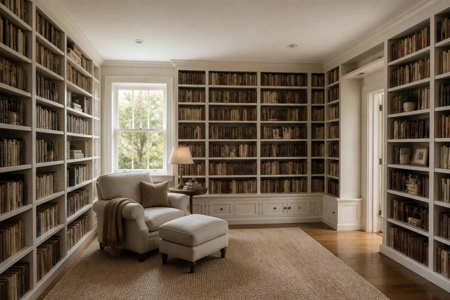 Home Library — designed