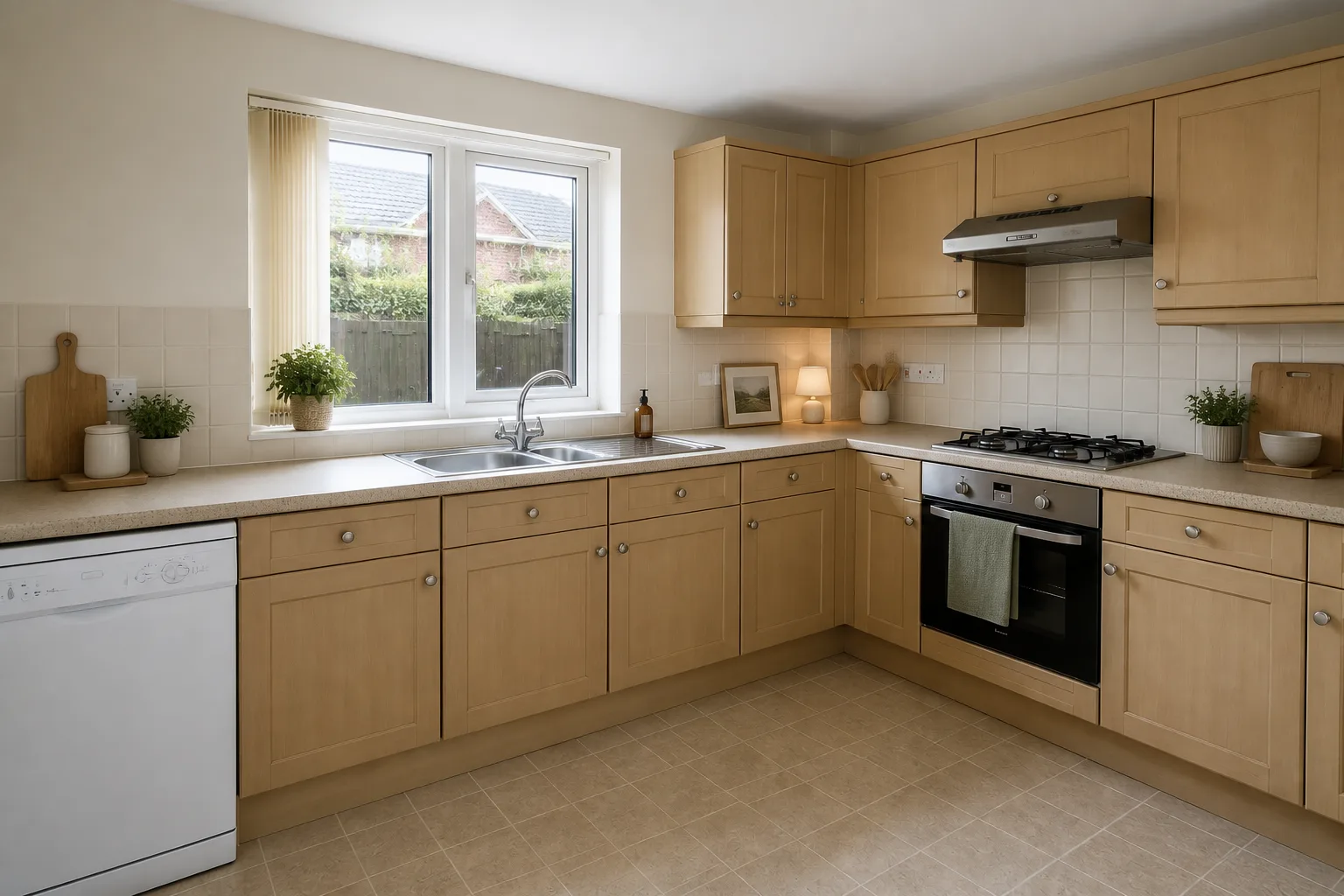 Kitchen — designed