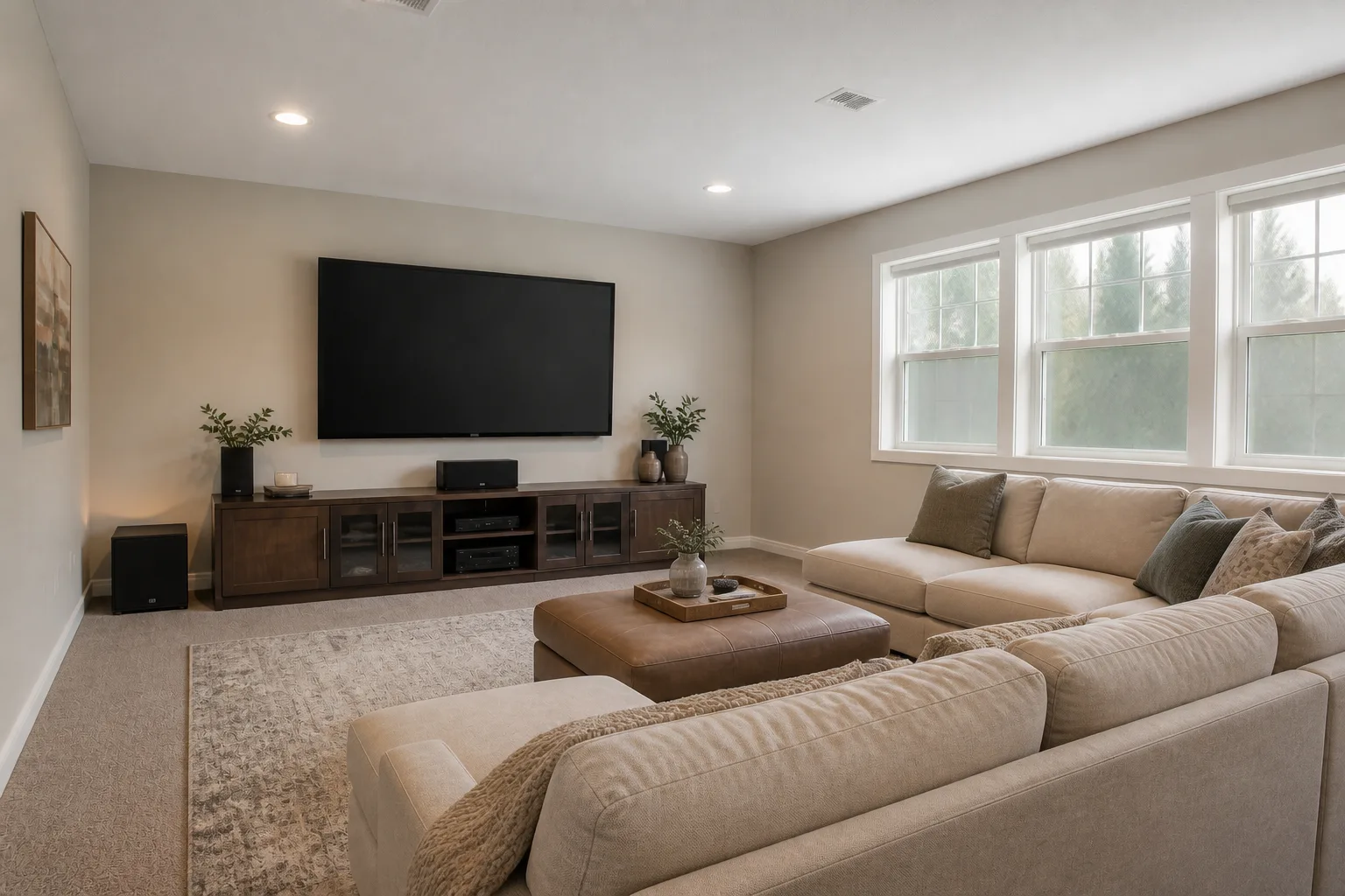 Media Room — designed