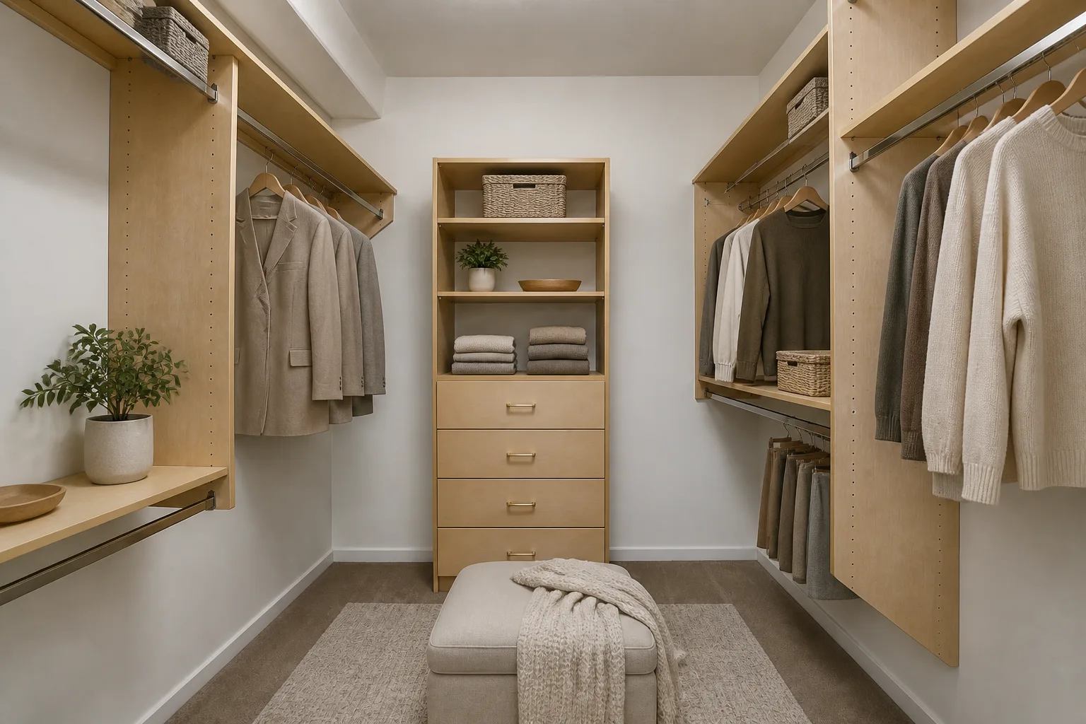 Walk-In Closet — designed